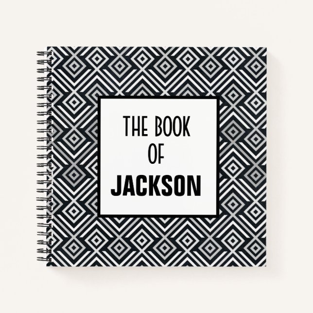 Cuaderno Geométrico personalizado (Anverso)