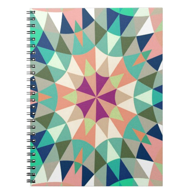 Cuaderno Geométrico retro (Frente)