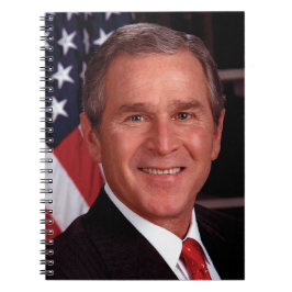 Cuaderno George Bush 43.ª foto del presidente estadounidens
