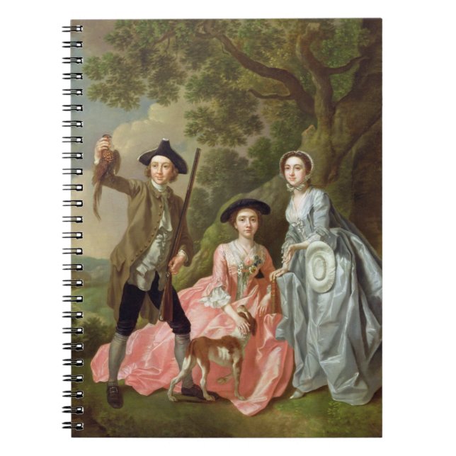 Cuaderno George Rogers con su esposa, Margaret, y su SIS (Frente)
