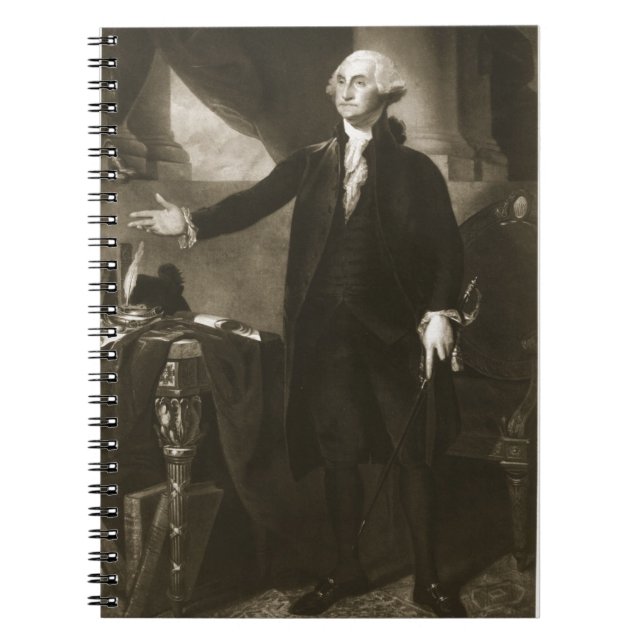 Cuaderno George Washington, 1r presidente del Sta unido (Frente)