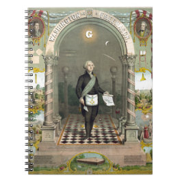 Cuaderno George Washington como masón