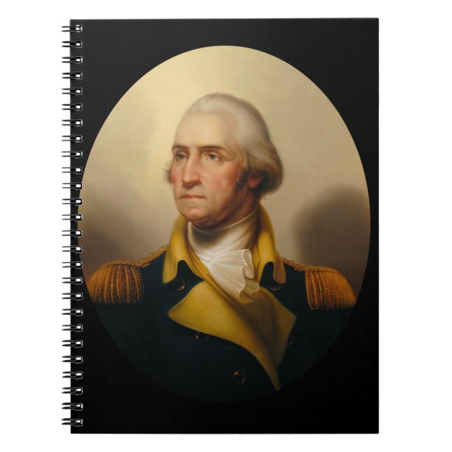 Cuaderno George Washington, primer presidente de EEUU (Frente)