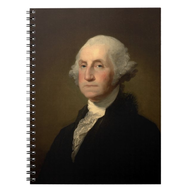 Cuaderno George Washington Primer presidente norteamericano (Frente)
