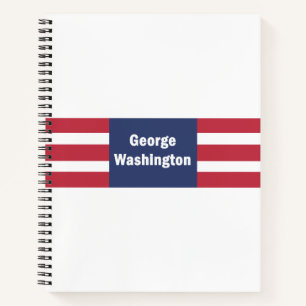 Cuaderno George Washington Spiral Notebook