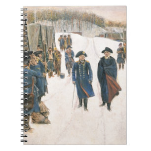 Cuaderno George Washington y barón von Steuben