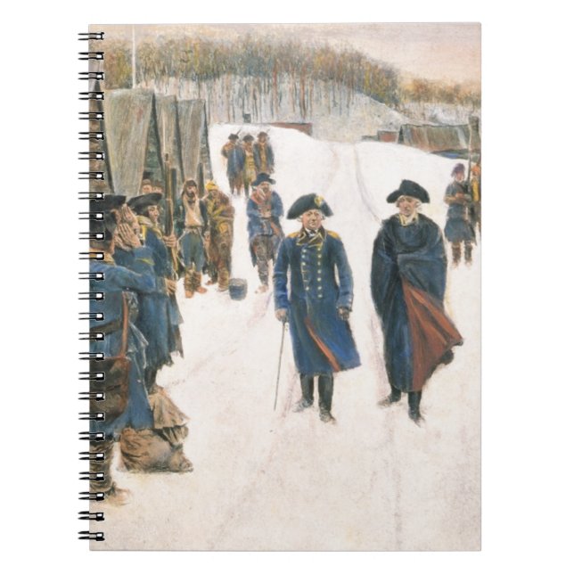 Cuaderno George Washington y barón von Steuben (Frente)