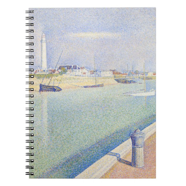 Cuaderno Georges Seurat - El canal de las gaviotas (Frente)