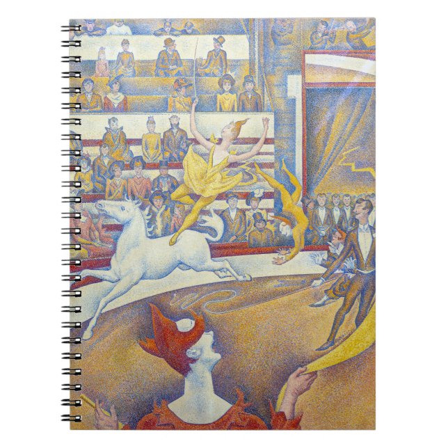 Cuaderno Georges Seurat - El circo (Frente)