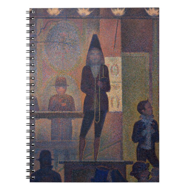Cuaderno Georges Seurat - Espectáculo de circo (Frente)