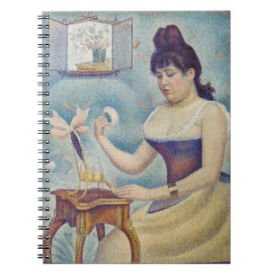 Cuaderno Georges Seurat - Joven mujer empolvándose