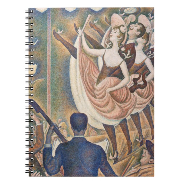 Cuaderno Georges Seurat - Le Chahut (Frente)