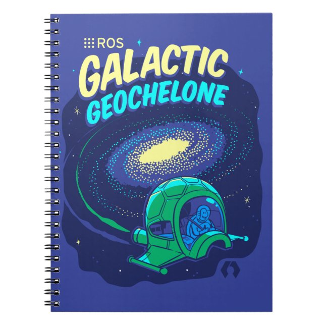 Cuaderno Gequelona galáctica ROS (Frente)