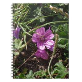 Cuaderno Geranio púrpura silvestre