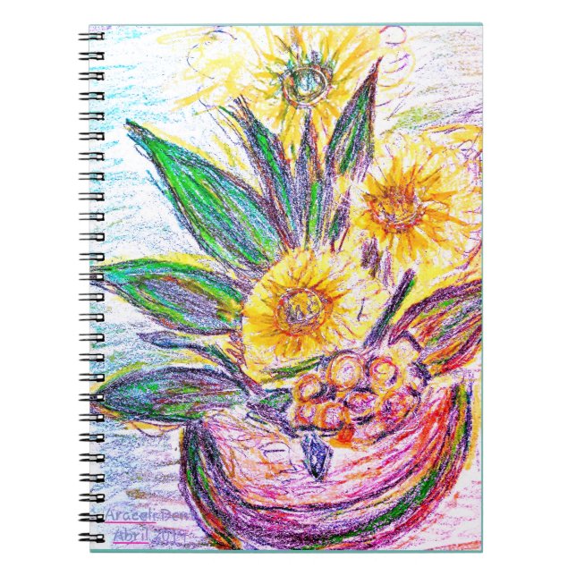 Cuaderno Gerberas (Frente)