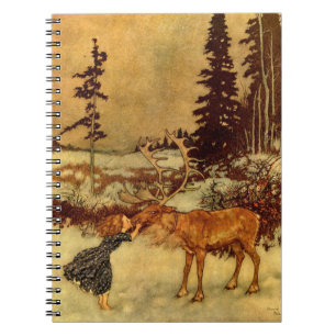 Cuaderno Gerda y los renos por Dulac Vintage