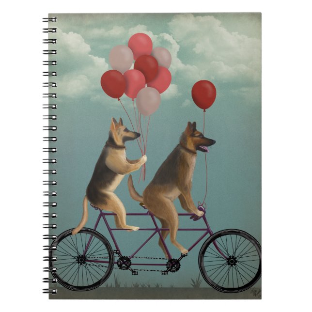 Cuaderno German Shepherd Tandem (Frente)