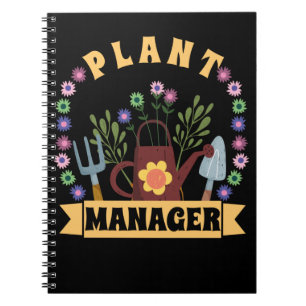 Cuaderno Gestor de plantas Mamá Abuela Office Gardener
