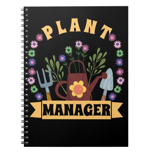 Cuaderno Gestor de plantas Mamá Abuela Office Gardener (Frente)