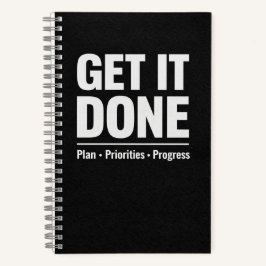 Cuaderno Get It Done Productivity Planner