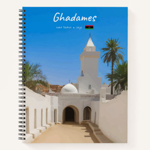 Cuaderno Ghadames, Libia - Espiral de la Mezquita Blanca