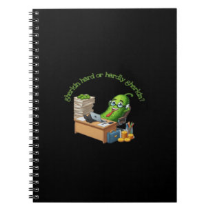 Cuaderno Gherkin Duro O Difícilmente Gherkin