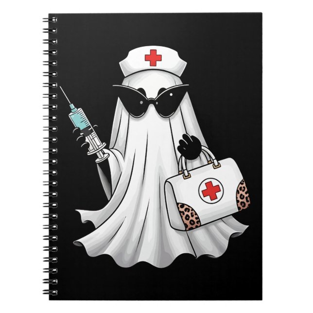 Cuaderno Ghost Nurse Halloween (Frente)