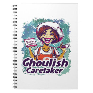 Cuaderno Ghoulish Caretaker Nurse