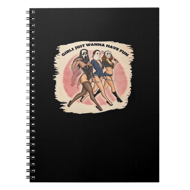 Cuaderno Ghouls Solo Para Divertirse (Frente)