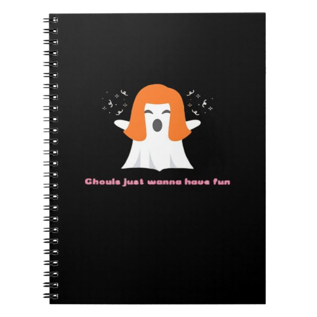 Cuaderno Ghouls solo quiere divertirse - Cita divertida (Frente)