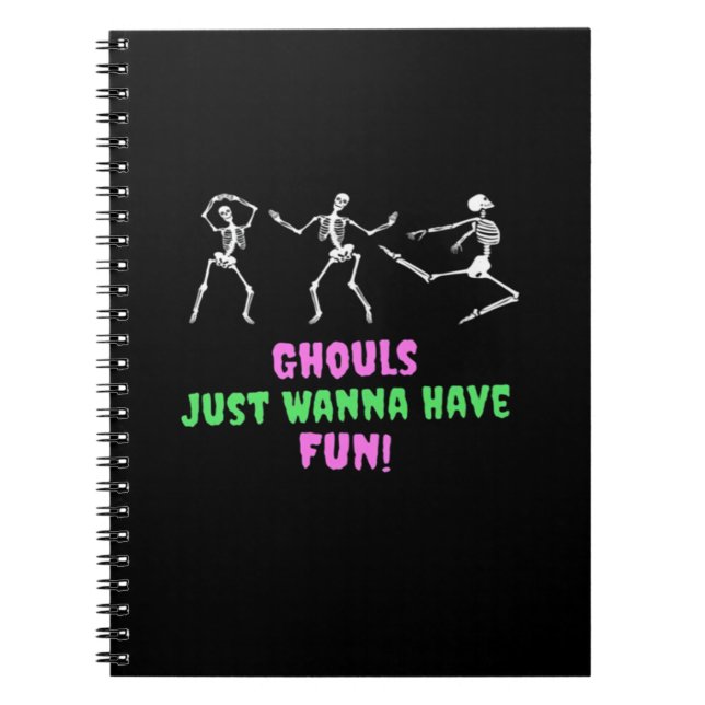 Cuaderno Ghouls Solo Quiere Divertirse Lazy Sloth (Frente)