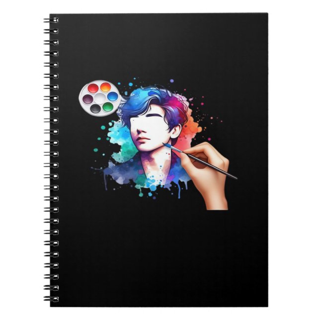 Cuaderno Ghouls solo quiere tener un diseño de cráneo diver (Frente)