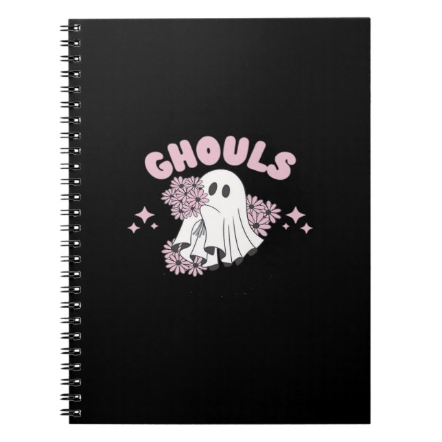 Cuaderno Ghouls solo quieren divertirse con Halloween Art B (Frente)