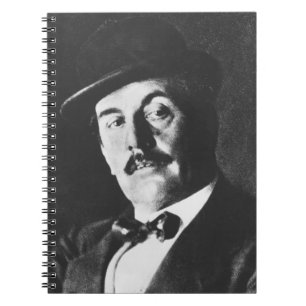 Cuaderno Giacomo Puccini (1858-1924) 1924 (photolitho) (b/w