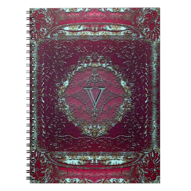 Cuaderno Giadeen Venus Vintage Monograma (Frente)
