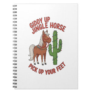 Cuaderno Giddy Up Jingle Horse Coge Tus Pies