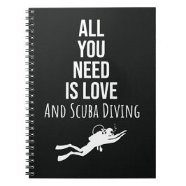 Cuaderno Gifts For Divers Scuba Diving Snorkeling Sport