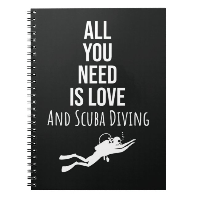 Cuaderno Gifts For Divers Scuba Diving Snorkeling Sport (Frente)