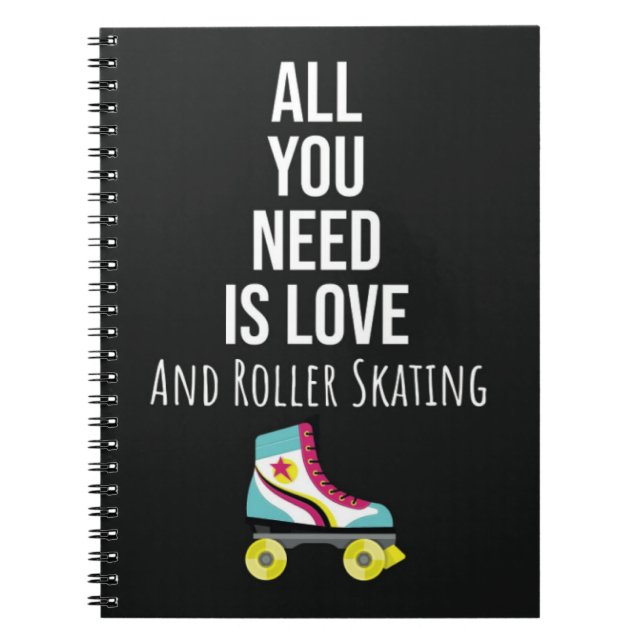 Cuaderno Gifts For Rollerskaters Rollerskating Rollerskates (Frente)