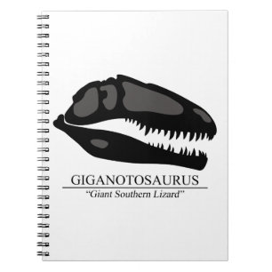 Cuaderno Giganotosaurus Skull