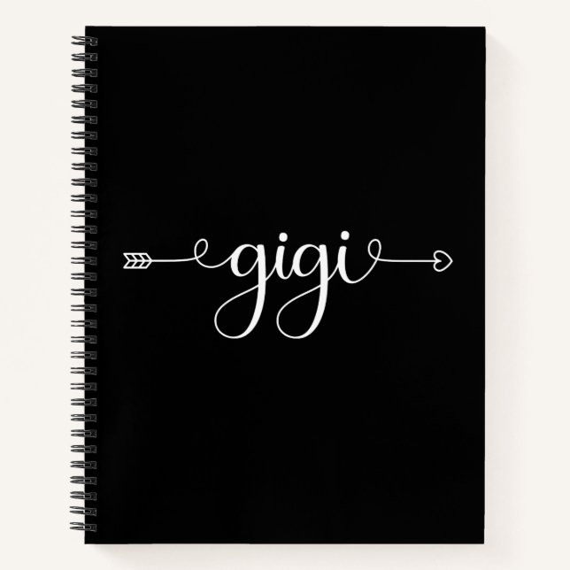 Cuaderno Gigi Grandma Gifts | Abuela para ser regalo (Anverso)