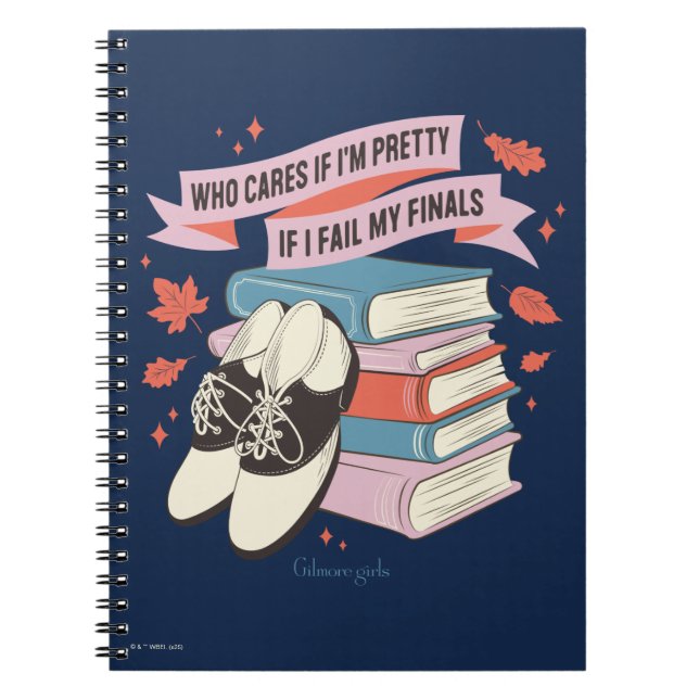 Cuaderno Gilmore Girls Finals Quote Design (Frente)