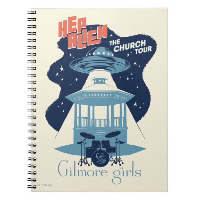 Cuaderno Gilmore Girls Hep Alien Church Tour (Frente)
