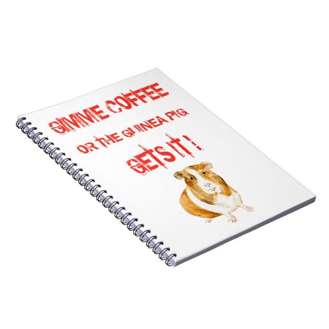 Cuaderno ¡Gimme Coffee! (Lado Derecho)