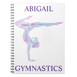 Cuaderno Gimnasia Bloc de notas de arte de Word