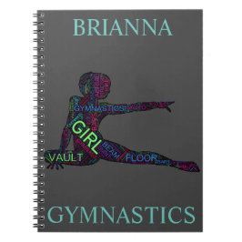 Cuaderno Gimnasia Bloc de notas de arte de Word