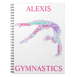 Cuaderno Gimnasia Bloc de notas de arte de Word