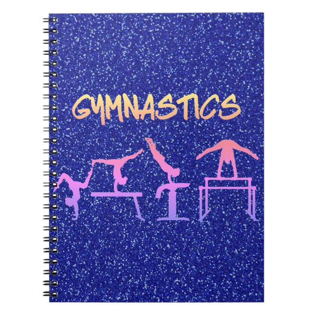 Cuaderno Gimnasia brillo azul real (Frente)