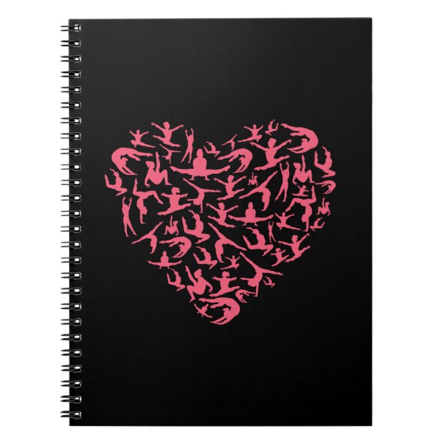 Cuaderno Gimnasia de Chicas de amor - Silhouette Heart (Frente)