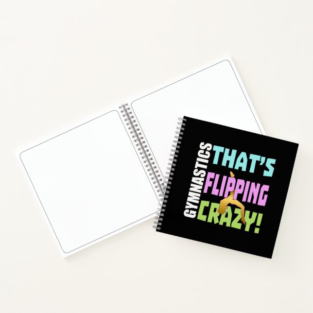 Cuaderno Gimnasia de chicas - Flipping Crazy (Interior)